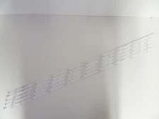 Vizio D43-E2 E43-E2 LED Backlight Strip Set (5) I-4300WS80091-V0