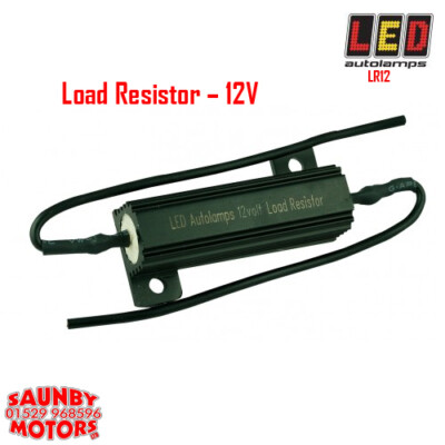 LED Autolampen LR12 Dummy Last Vorschaltgerät Widerstand für LED Anzeige Schaltungen 12V