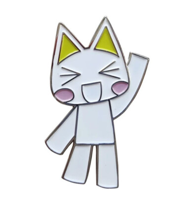Toro Inoue Kuro Inoue Cat Kawaii Brooches Badges Metal Pin New