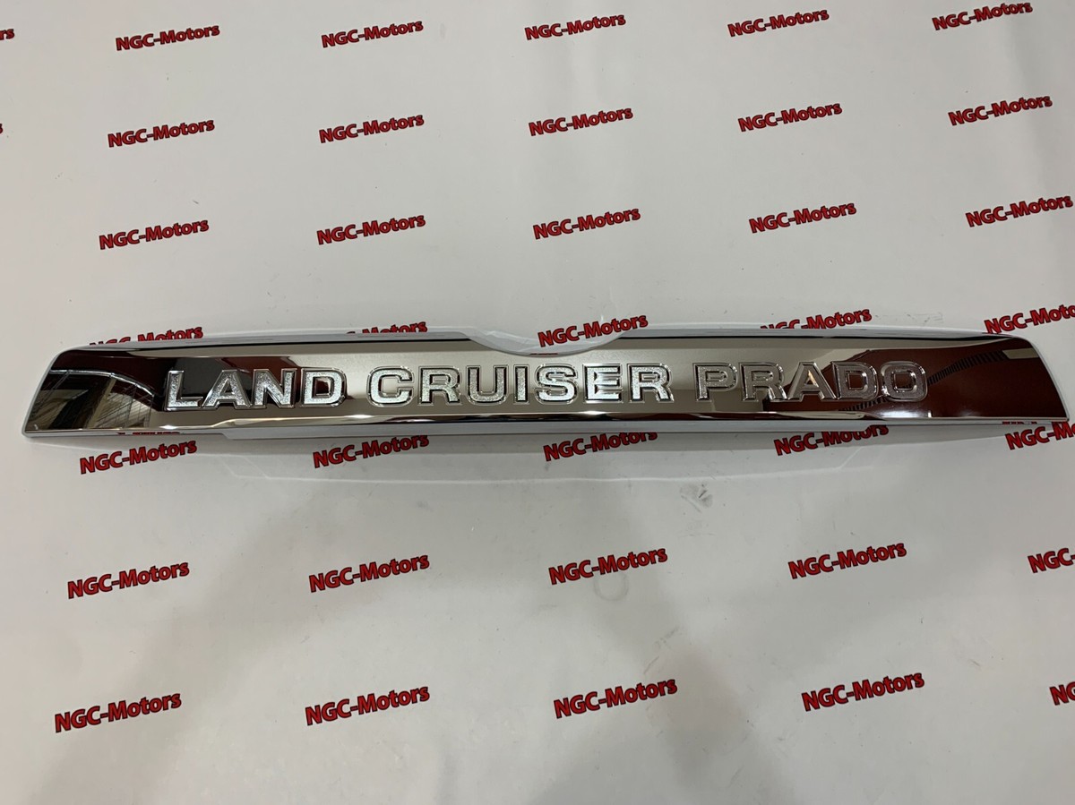 TOYOTA Genuine Land Cruiser Prado BACK DOOR OUTSIDE GARNISH NO.2