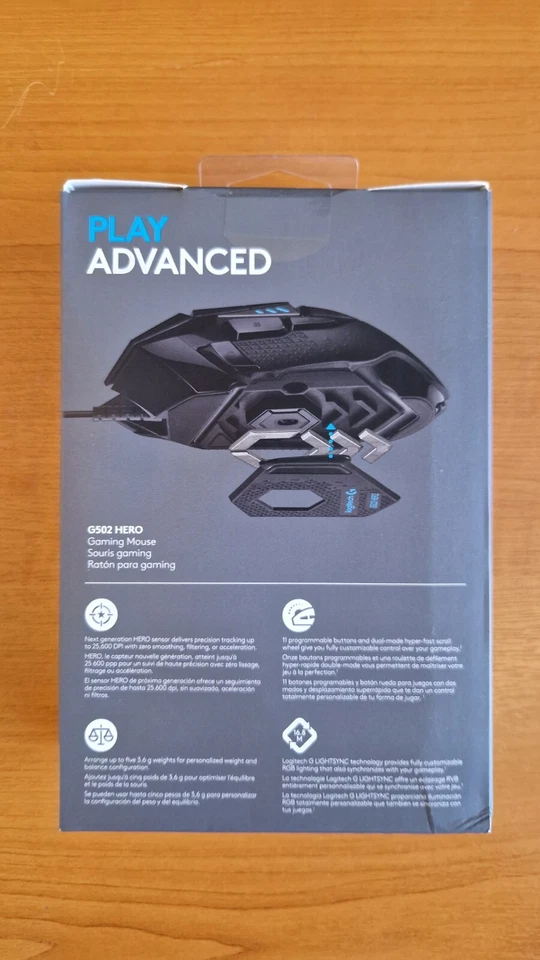 Logitech G 502 HERO 16,000 DPI High Performance Gaming Mouse  - Image 2 of 3