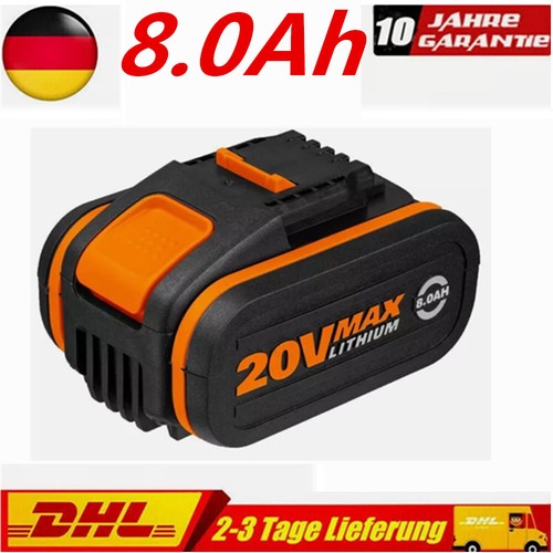 Tondeuse à gazon 8,0 Ah pour batterie Worx 20 V Li-ion WA3553 WA3551.1 WX390 WX176 WA3553.1  - Photo 17/23