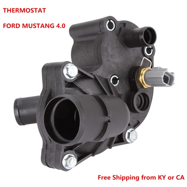 Thermostat Housing Assembly fit Ford Mustang 20052010 4.0L V6 W/Sensor