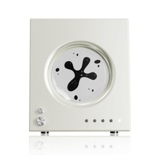 Silver Magnetic Bluetooth Speaker High Fidelity Speaker 10m Receive Distance