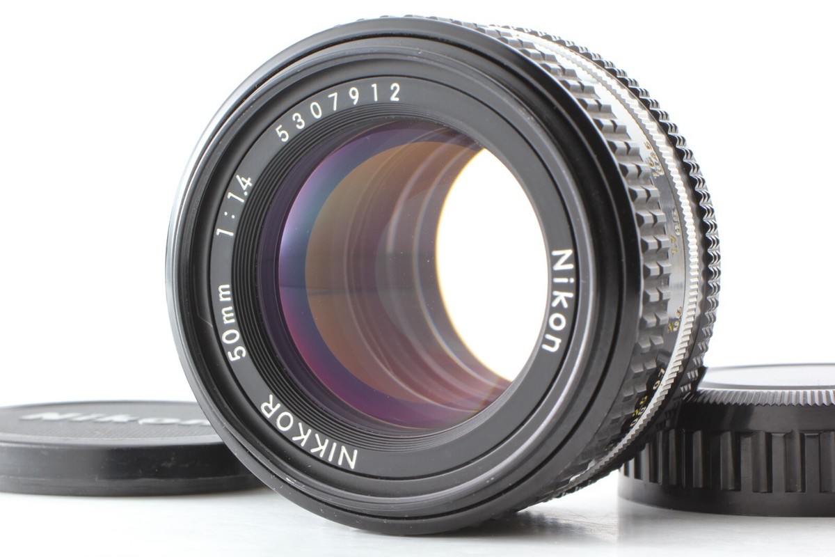 Near Mint】 Nikon Nikkor 50mm f/1.4 AI-S Manual Lens From