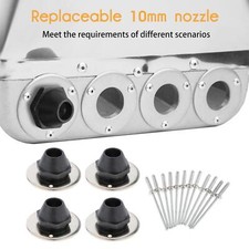 4x Cement Stucco Sprayer Nozzles Mortar Spray Gun Accessories Wall Sprayer Tools