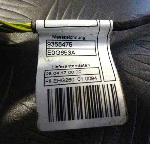 Kabelbaum BMW X5 M 50 d (F15) N57 D30 C 9355467 9355475 Camera  