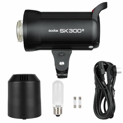 US Godox SK300II 2.4G Strobe Monolight Flash Xpro Trigger BarnDoor