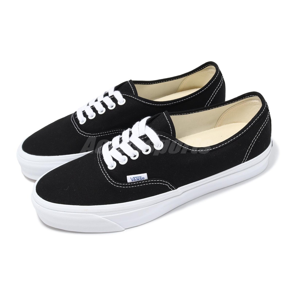 Vans Authentic Reissue 44 Black White Men Unisex Casual