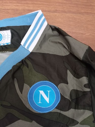 Napoli Jersey Third football shirt 2013 - 2014 Camo Macron Maglia Mens Size S M - Picture 2 of 8