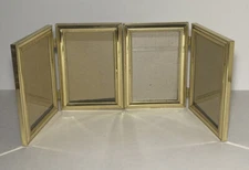 Philip Whitney Ltd. Double Frame Hinged Sit Or Hang Picture Frame