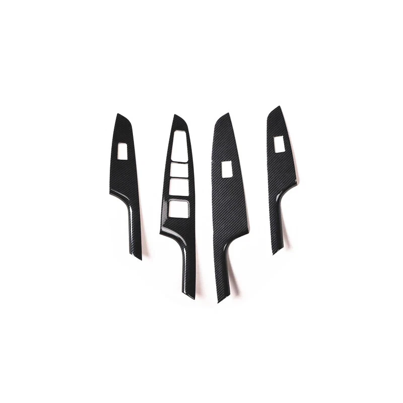 Pegatinas de ventilación de aire de engranaje interior de fibra de carbono ABS para Hyundai Tucson 2015-2018 Foto 4 de 4