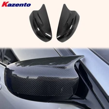 Side Mirror Cover Carbon Fiber For Infiniti G37 2 Door Coupe 08-13 KZ Style