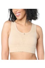 Breezies Floral Jacquard Seamless Wirefree Contour Bra