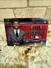Elijah Green 2022 Bowman Draft Chrome Baseball Draft Night #BDN-5 Nationals