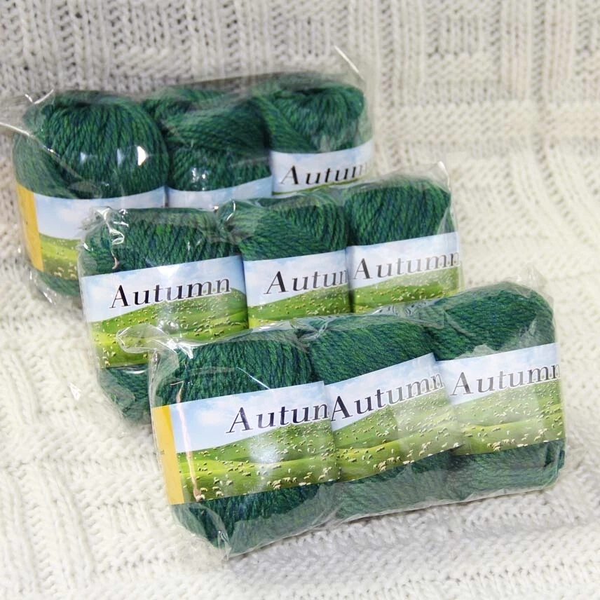 Продажа лот 9 мотков 50гр быстро ручной вязки шали пряжи мягкой камвольной шерсти шелка 23 - Изображение 3 из 4