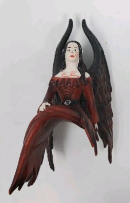 Schleich Elfen World Bayala Nuray Elves Fairy Red Black Wings Fantasy Figure