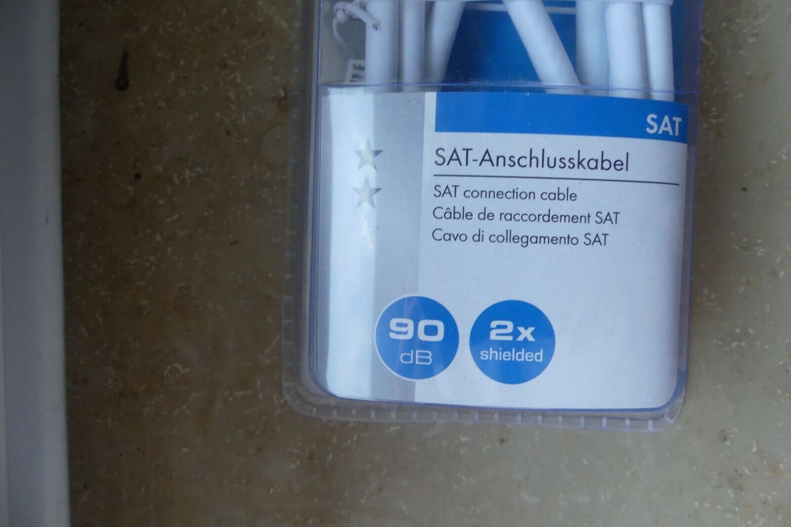 Thumbnail - Schwaiger »kvchq15 532« Sat-kabel, F-stecker - 1,5m