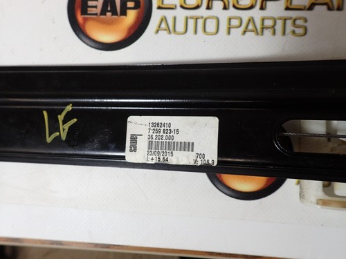 2012-2018 BMW F30 340i Left Front Window Regulator w/ Motor 7259823 OEM - Picture 3 of 3