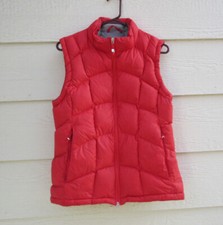 Kathmandu Duck Down 550 Lightweight Fill Women's Red Vest Size 10