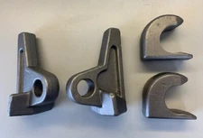 Euro Hitch Weld on Attachment Mounting Hooks Kit 2 Hooks & 2 Bottom Eye Brackets