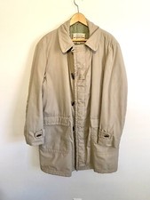 VTG 50s-60s McGregor Coat Jacket Size 44 Toggle Duffle Olive Green Quilt Lining