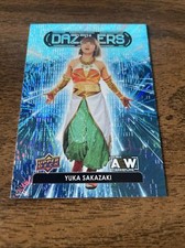 Yuka Sakazaki 2023 AEW Upper Deck Dazzlers Insert Wrestling Trading Card