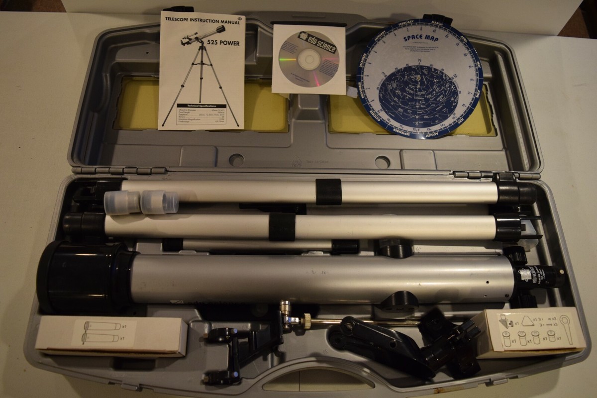 Astrolon Telescope by Edu-Science 525 Power with Tripod in Hard - Main Image