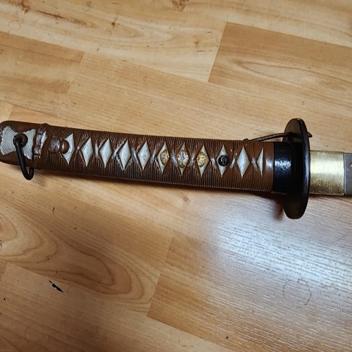 Antique WWII Japanese Shin Gunto Type 95 NCO Samurai Sword w/ Matching Numbers