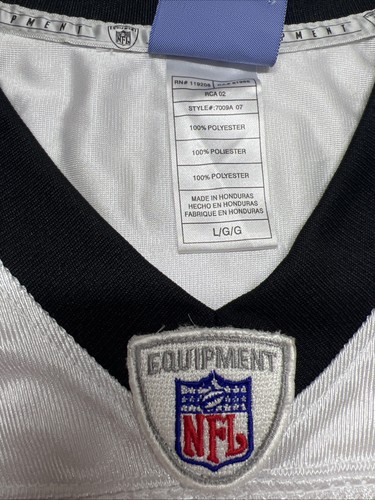 Ronde Barber Tampa Bay Buccaneers #20 Jersey Reebok On Field NFL Equipment Sz L - Picture 3 of 9