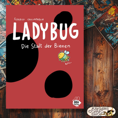 Ladybug   Die Stadt der Bienen   Federico Cacciapaglia   Jaja Verlag   Hardcover