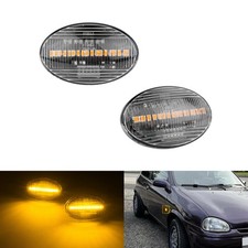 2x LED Seitenblinker Blinker Lampe Für Opel / Vauxhall Astra F T92 Corsa B S93