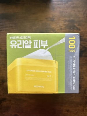 Mediheal Vitamide Brightening Pad 100 Pads - NEW, Sealed!  EXP 06/2027