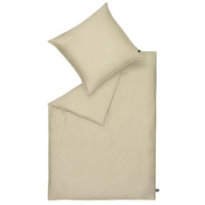 SONDERPOSTEN!!! Schöner Wohnen Bettwäsche-Set Lido leinen 135x200+80x80 