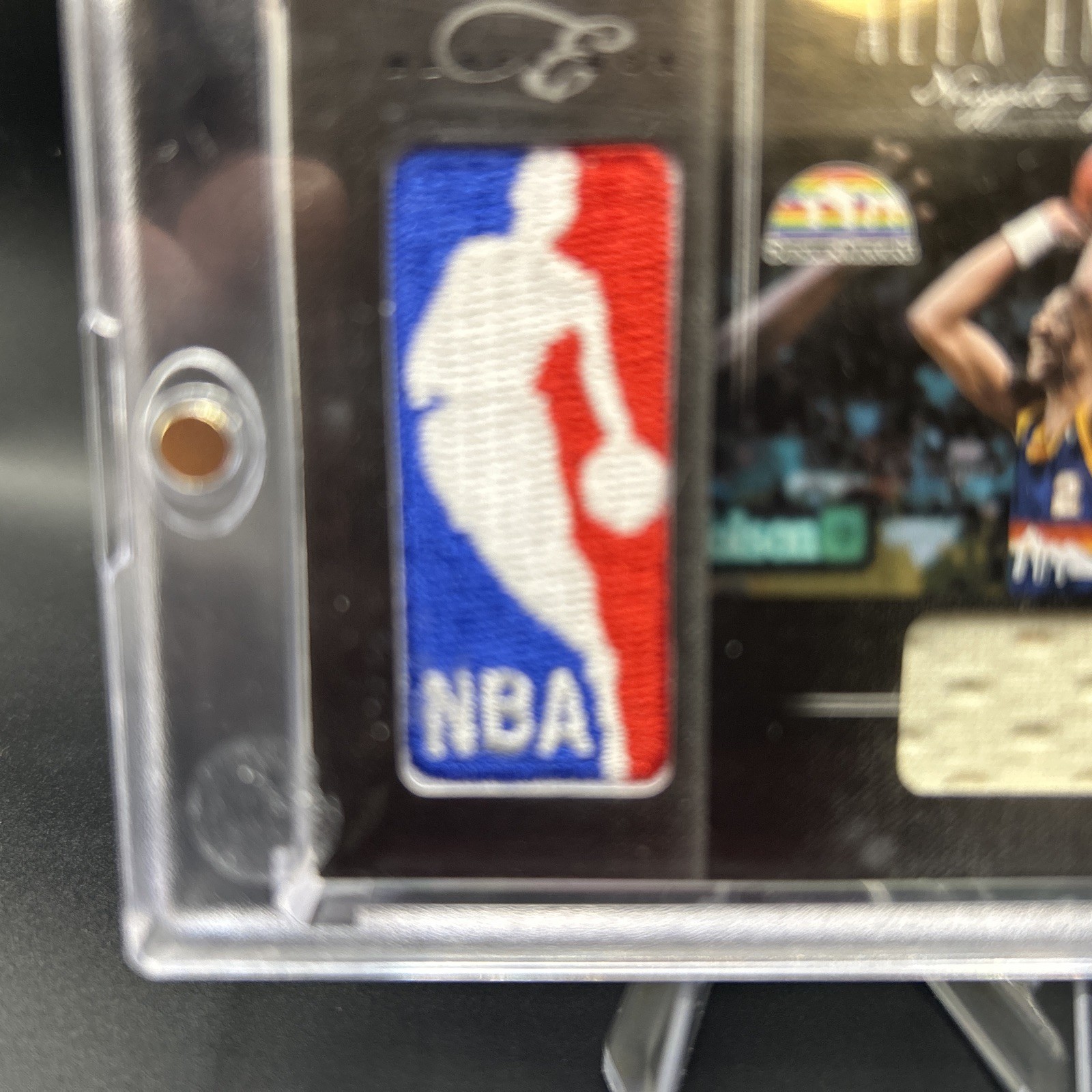 2011 Alex English/JR Smith Passing The Torch Dual Logoman 23/25 view 5