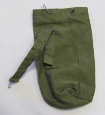Vintage US Army - Military Green Canvas Duffle - Duffel Bag Korea - Vietnam Era