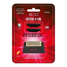 StyleCraft PRO REBEL SHAVER GOLD CUTTERS & FOIL #SC555G