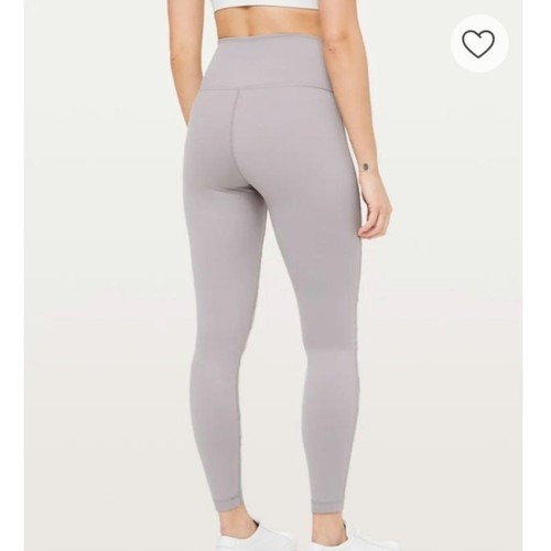 Wunder Under Pant HR MeshAsia Cut Out High Rise size 6 gray yoga Athleisure - Picture 12 of 12