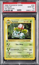 Ivysaur 030/102 Base Set 1st Edition Shadowless