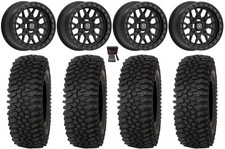 Valor V07 Beadlock 15 Wheels Black 35 Roctane Stx Tires Kawasaki Mule Pro Fxt Valor V07 Beadlock 15 Wheels Black 35 Roctane Stx Tires Kawasaki Mule Pro Fxt