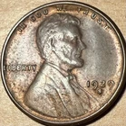 1929 S Lincoln Wheat Cent ~  Very Nice VF T101