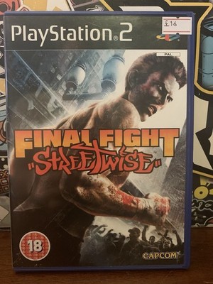 Final Fight Streetwise Sony Playstation 2 Videospiel ohne Handbuch PAL UK seltener Titel