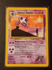 Sabrina’s Haunter 55/132 - Gym Challenge Unlimited Pokemon TCG NM Card