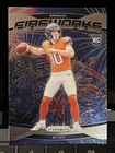 2024 Panini Prizm Bo Nix #23 Fireworks RC