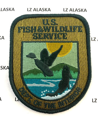 US FISH & WILDLIFE SERVICE DEPARTMENT OF THE INTERIOR SUBDUED PATCH (SPC7)