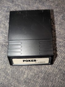 Las Vegas Poker and Blackjack Intellivision Game 1979 CIB! White Label! Tested!