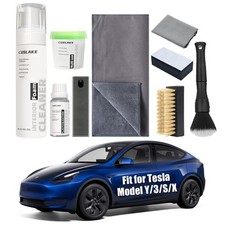 9PCS Tesla Interior Cleaner Kit - Foam Seat Cleaner, Screen  Plastic Restorer,