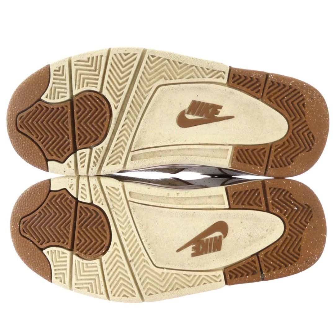 Nike 23AW Fd6475-100 X Stussy Air Flight 89 Low SP White and Pecan Used LIFE-0 thumbnail 6