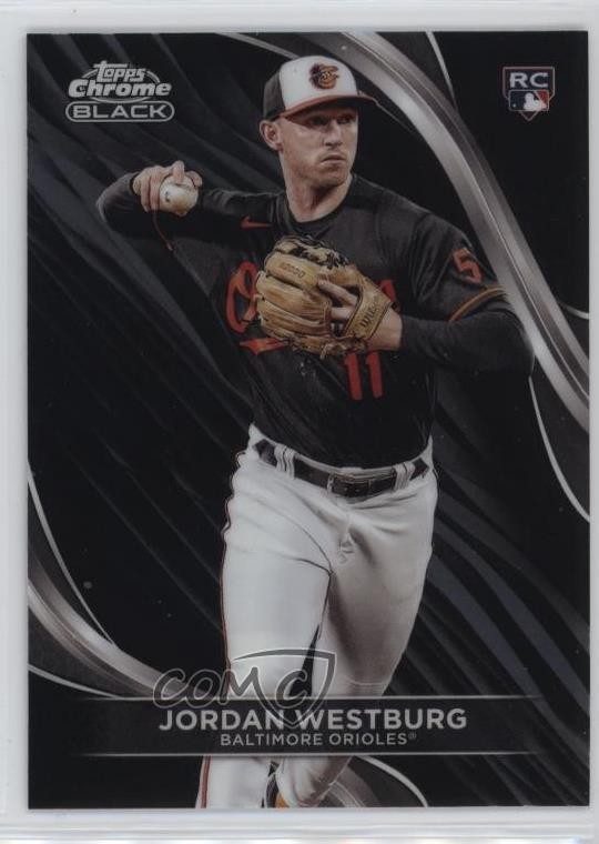 2024 Topps Chrome Black Jordan Westburg #76 1ja4
