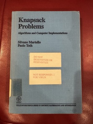 Knapsack Problems Algorithms And Computer implementation